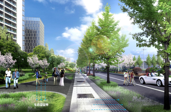 [四川]"海绵城市"生态道路景观专项规划设计方案